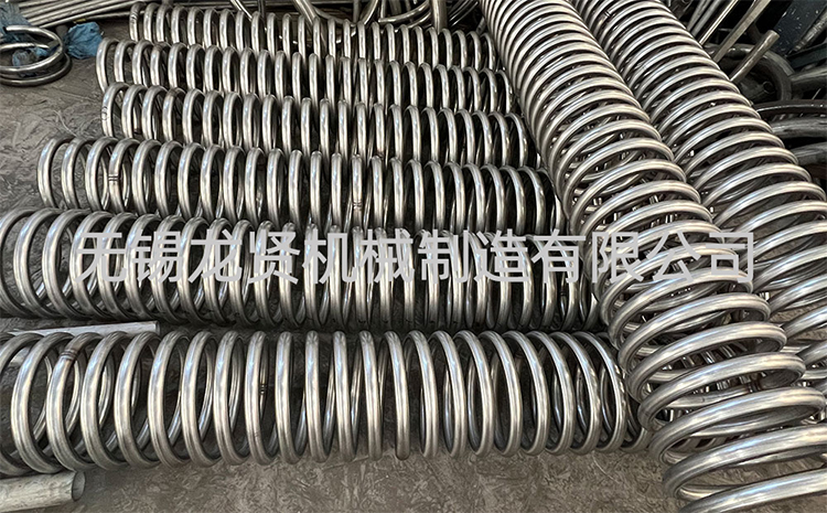 用在這里的不銹鋼盤管！